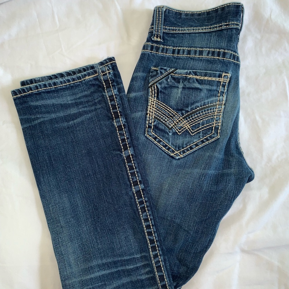 Buckle Black Jeans Sz 30 Regular 30/30 Straight Leg Style BBLA313 Flaws in pics